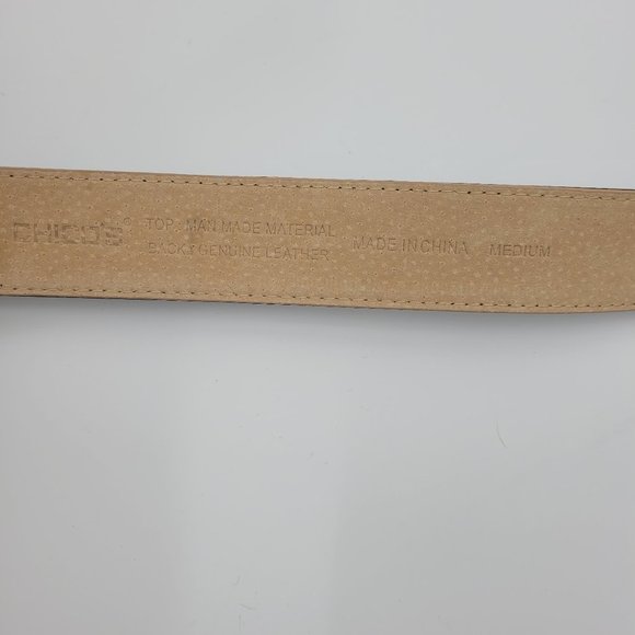 Chico's Black Statement Belt - Picture 3 of 7